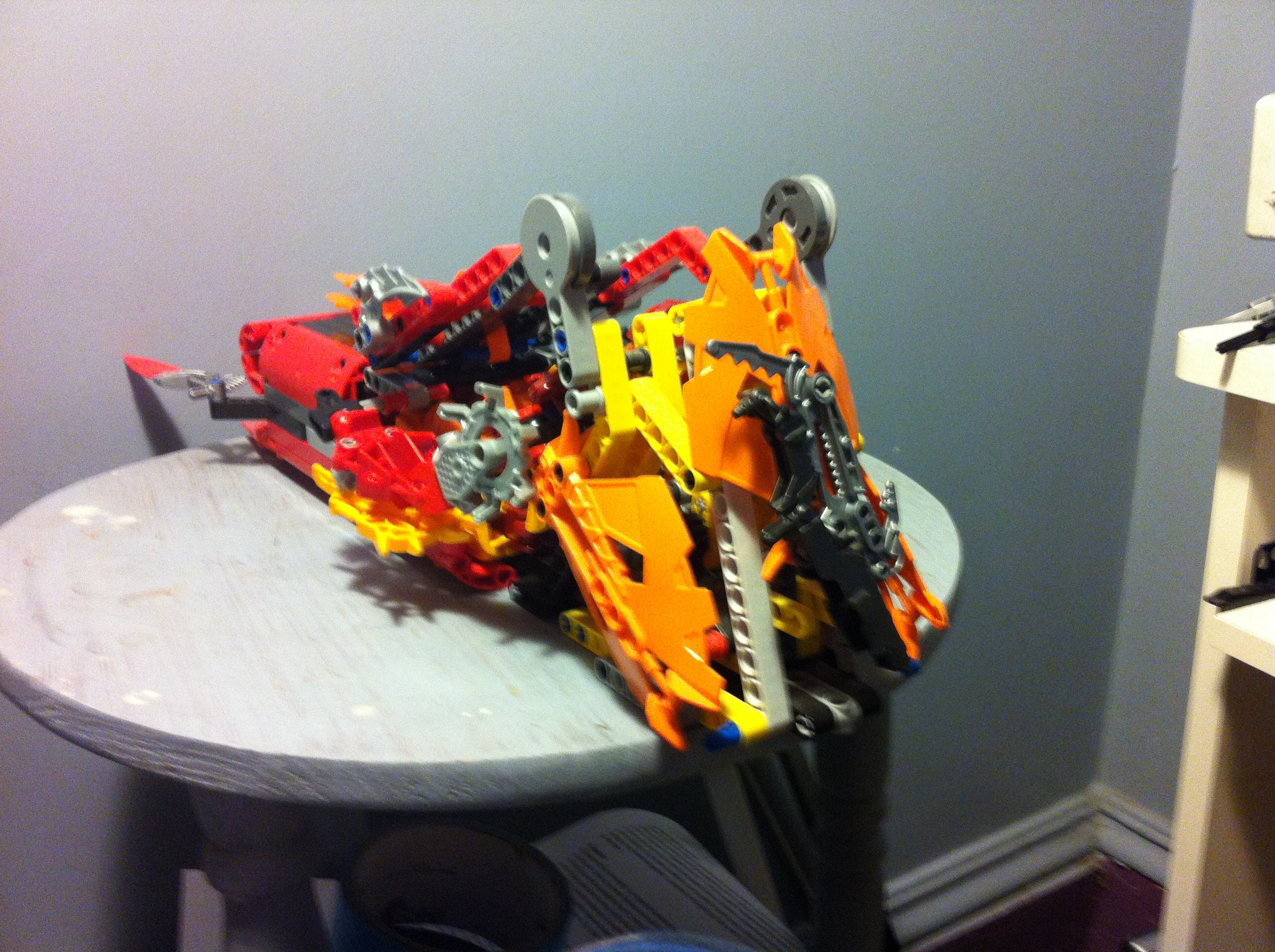 Bionicle MOC: General Blaze & His Lava Glider   Lego Creations
