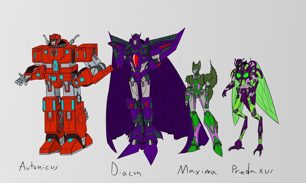 Transformers Cybertron Reborn Faction Leaders Artwork The TTV