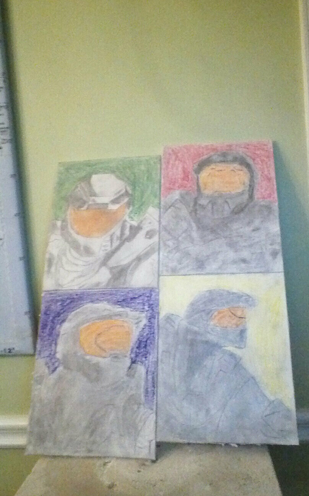 Halo mosaic thing - Artwork - The TTV Message Boards