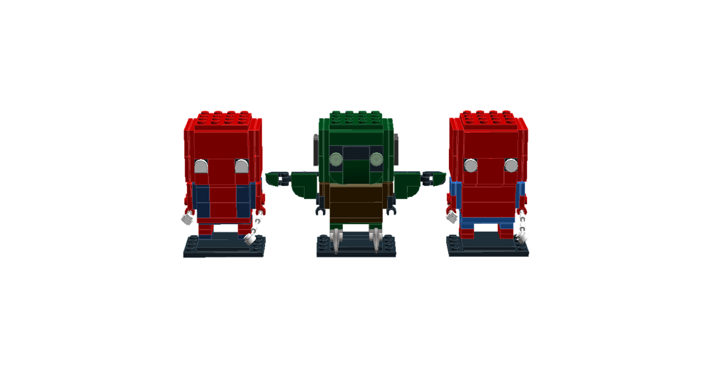 brickheadz spiderman