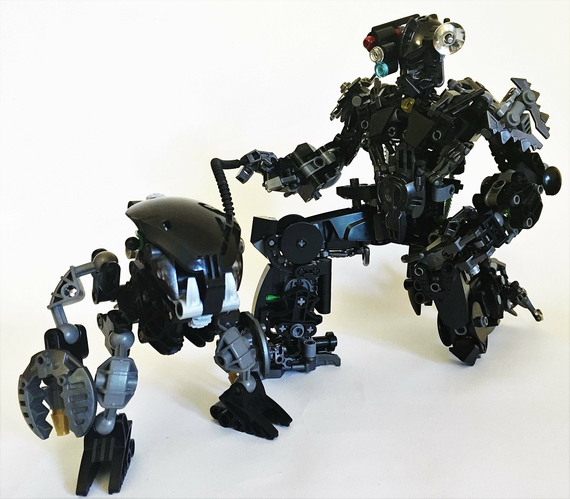 Raximoras, Chief Artificer of the Brotherhood - Lego Creations - The ...