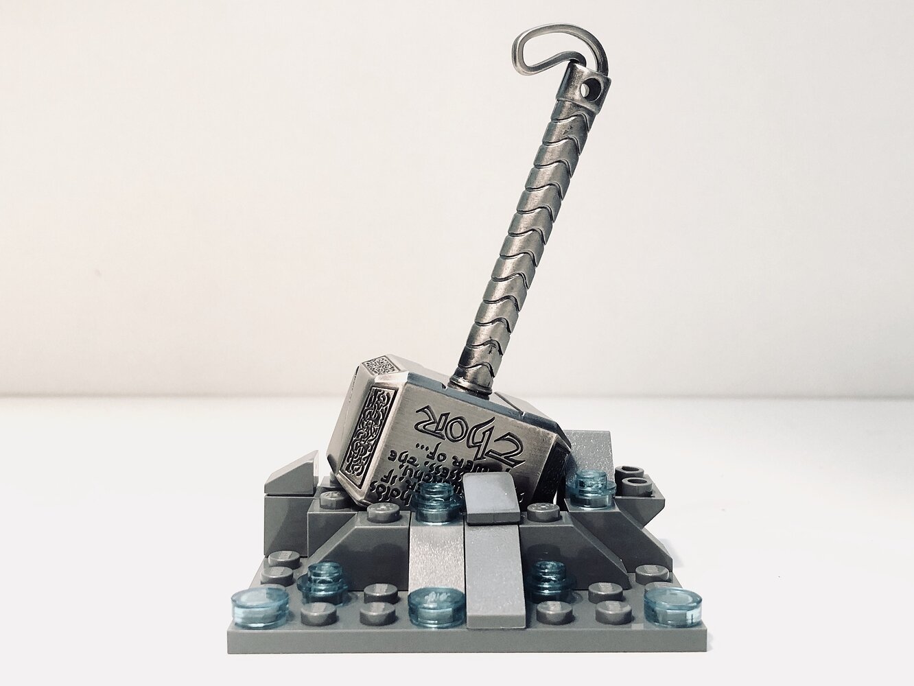 custom lego mjolnir