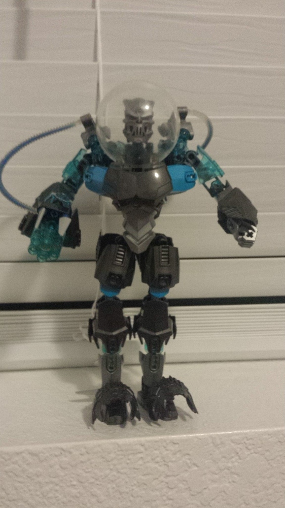 lego mr freeze custom