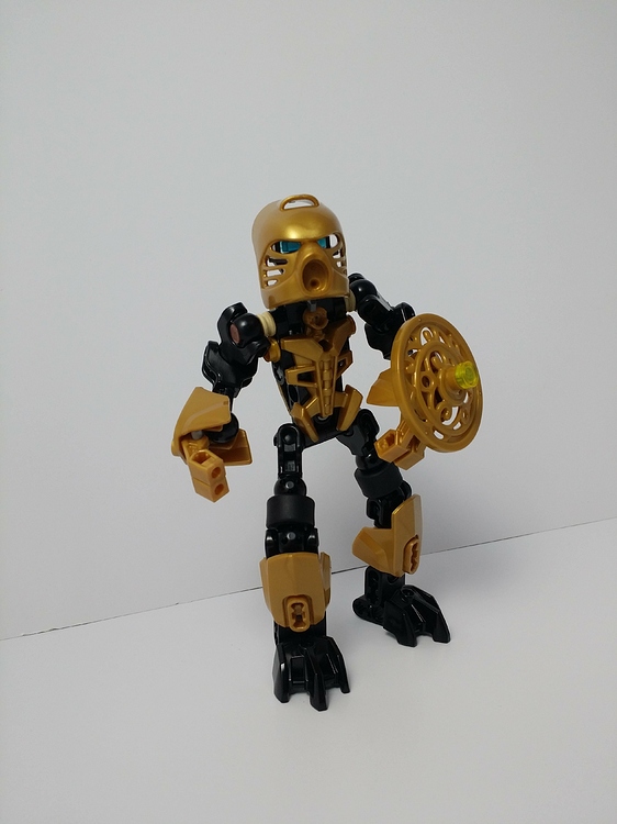 golden lego figure