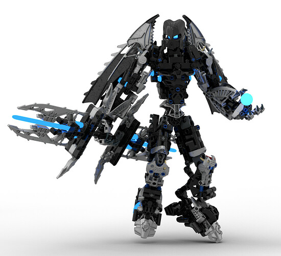 Dragonax Mov Transparent Metallic Armor