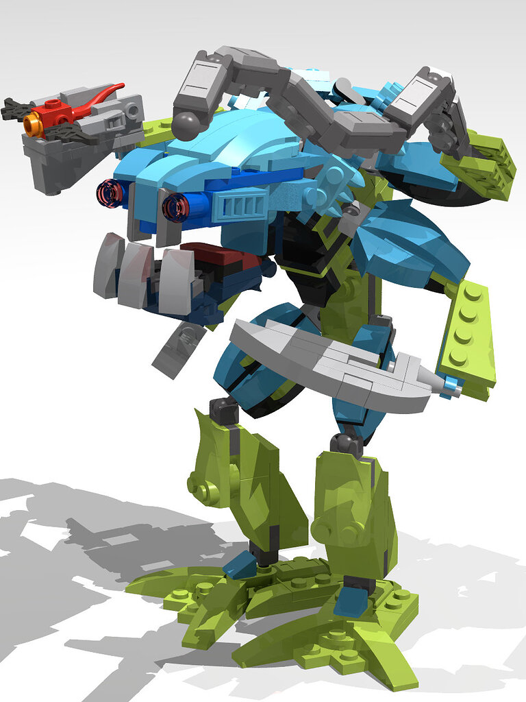 幽魔 3コン Onua GWP MOC (not a Contest Entry) : Nocturn - Lego Creations