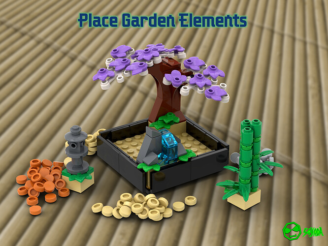 Mini Zen Garden 4-3 2+