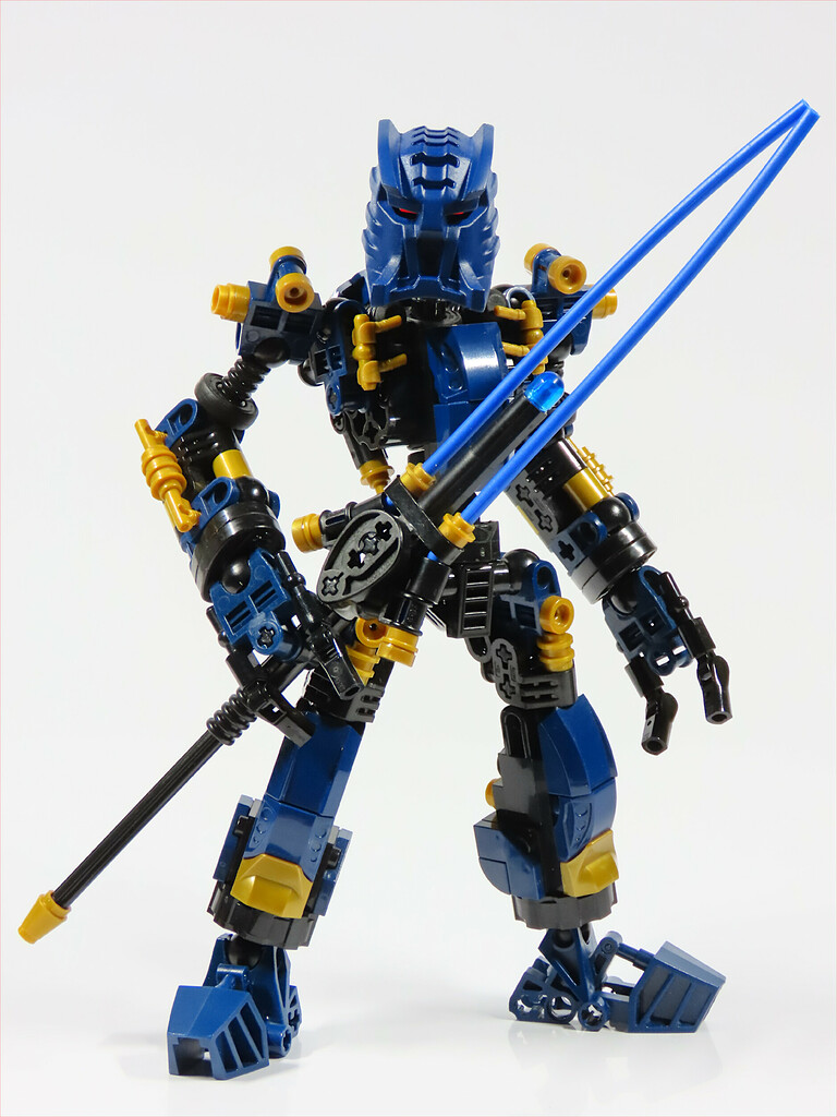 Toa Orde the First man ver.Bu MOC for canon contest Lego