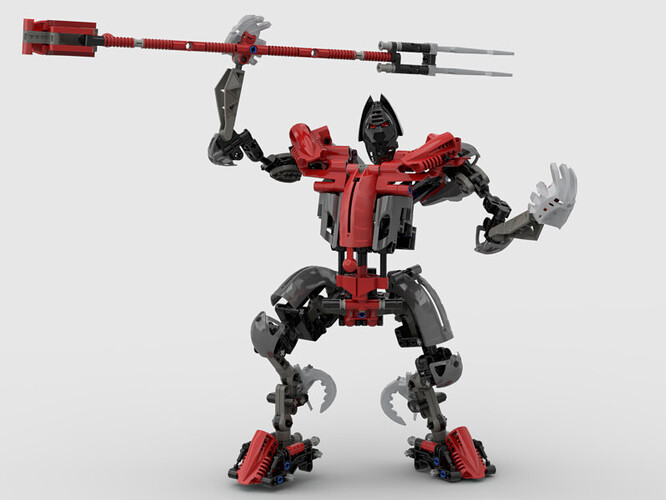 (MOC) My 2003 Teridax (Conquest Pose)2