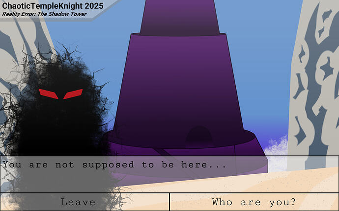 reality error shadow tower entity part 1