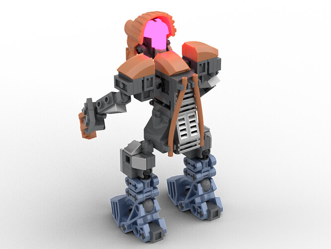 Fe-Matoran Back