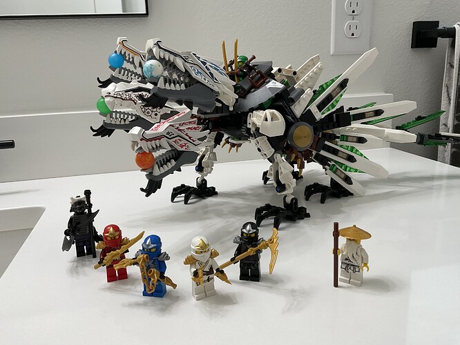 Ninjago 4 headed dragon sale