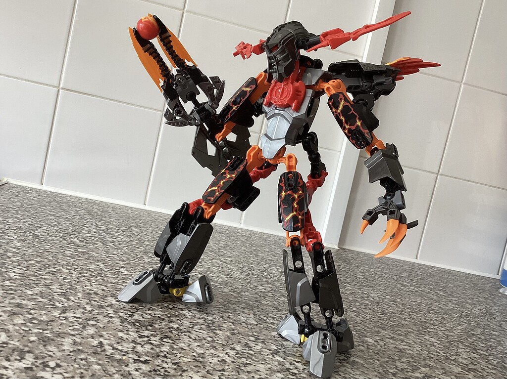 Prototype Fire Lord - In Physical Form - Lego Creations - The TTV