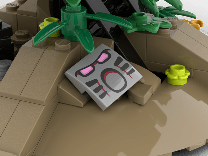 Toa Head Statue_5