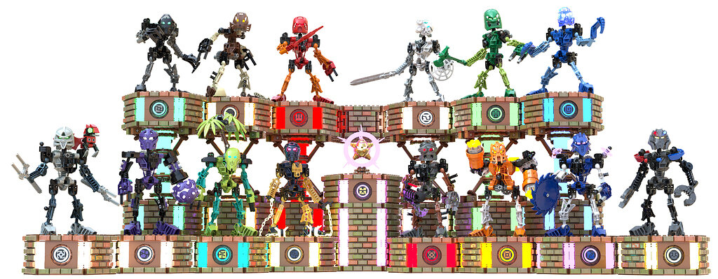 The Toa Mata Of Secondary Elements - Lego Creations - The TTV Message ...