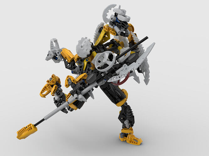 My 2005 Bionicle The Shadowed One Test 1_7