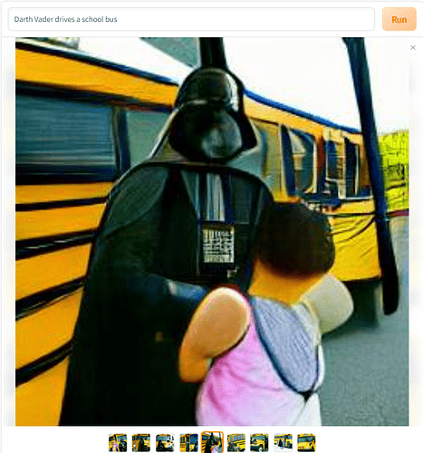 Darth Vader Drives a School Bus