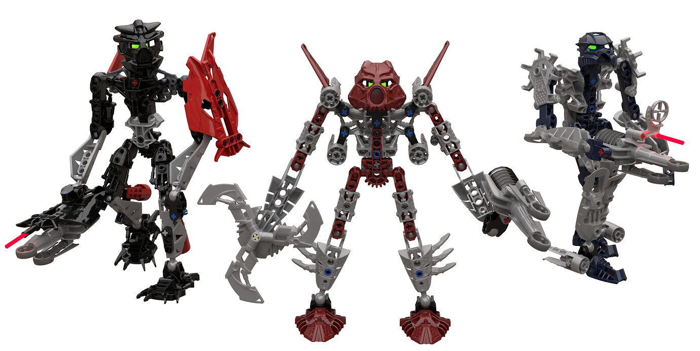 toa mistika/phantoka with nuva masks - BIONICLE - The TTV Message Boards