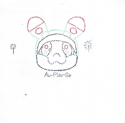 The original art before I inverted it