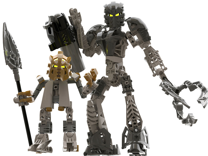 Toa Takanuva and Turaga Takanuva