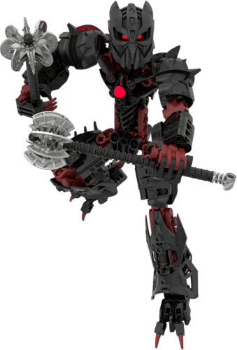 Toa Serplux mace pose