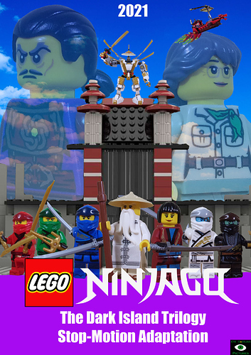 NinjaGo Dark Island Poster