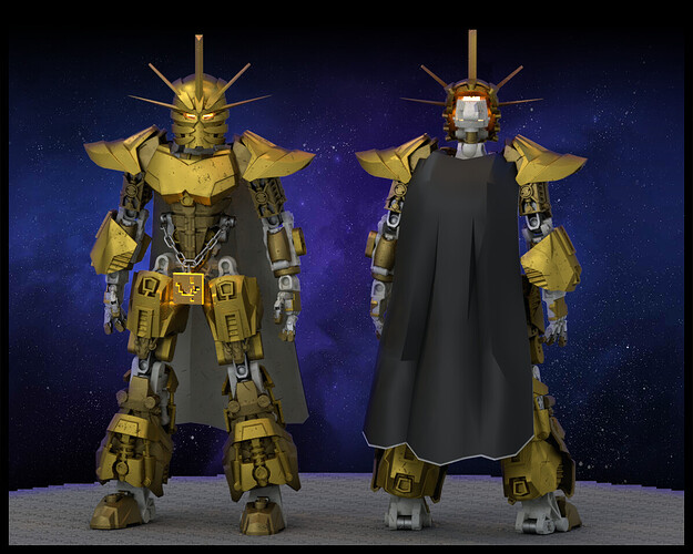 Takanuva Front and Back