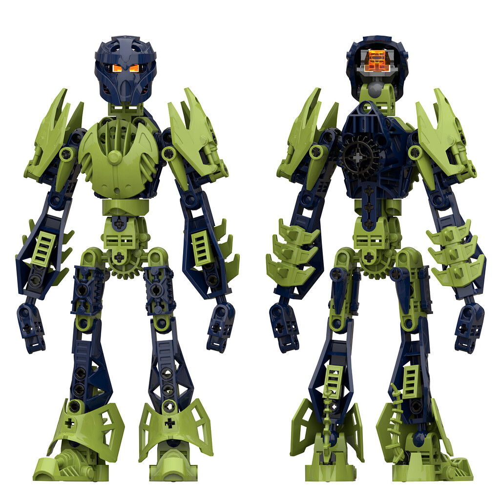 Kanae, Toa Mangai of Plant-life (ver. Mirai) - Lego Creations - The TTV ...