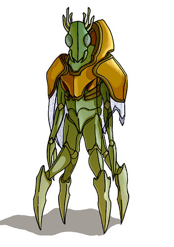 Alien Mantis Man