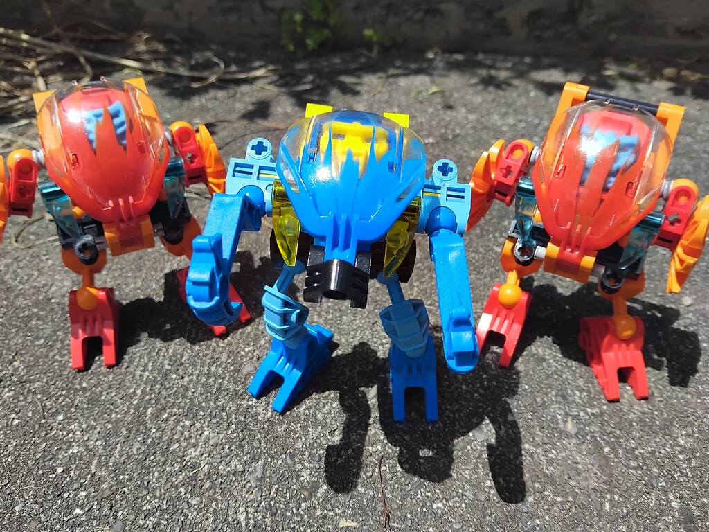 Pocket Voodoo Gahlok and Tahnok - Lego Creations - The TTV Message