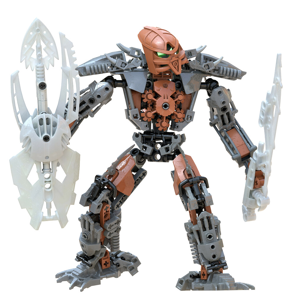 Zaria, the Driven Toa of Iron - Lego Creations - The TTV Message