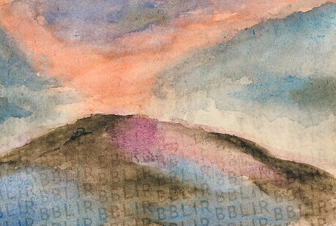 Landscape sketch #4