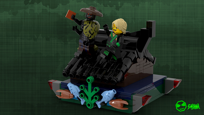 2017 Ninjago 10x10 Father and son time