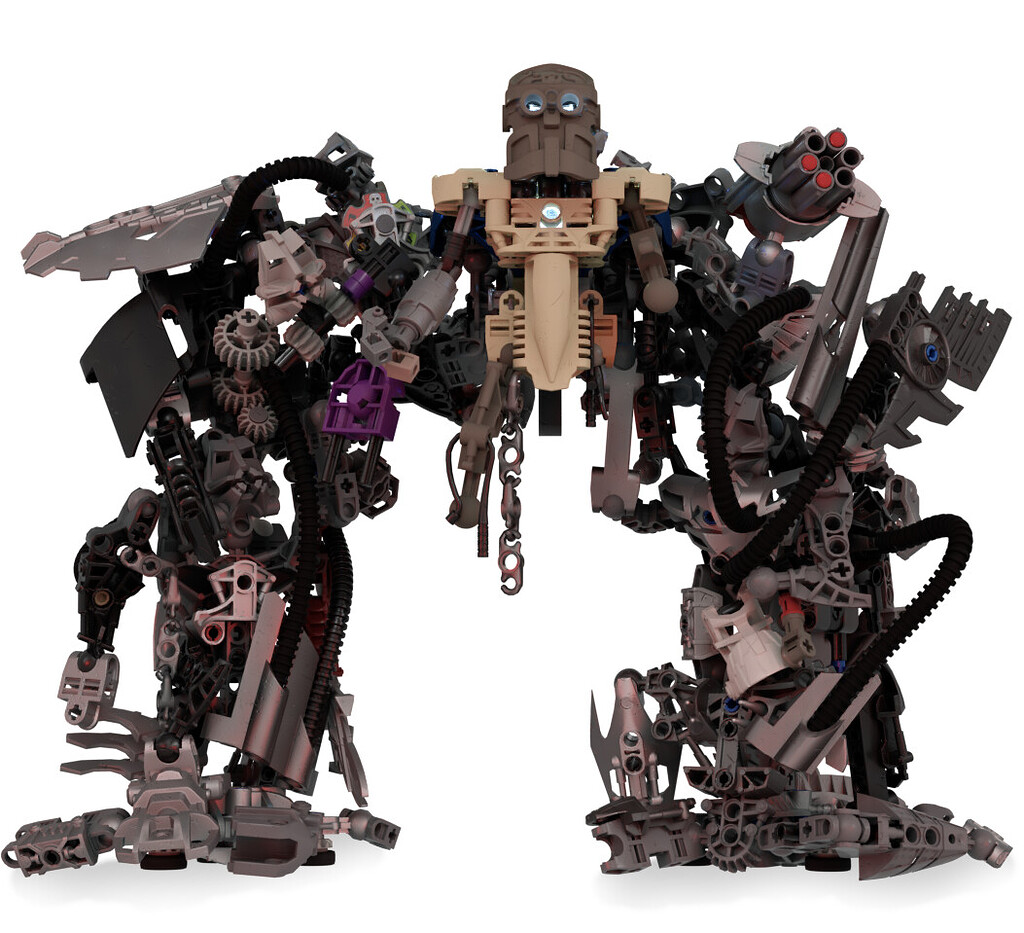 Scary Death Angels from BrickLink Studio