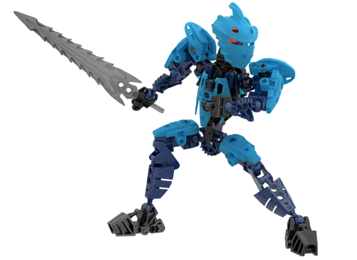 Toa Tuyet with barbed broadsword