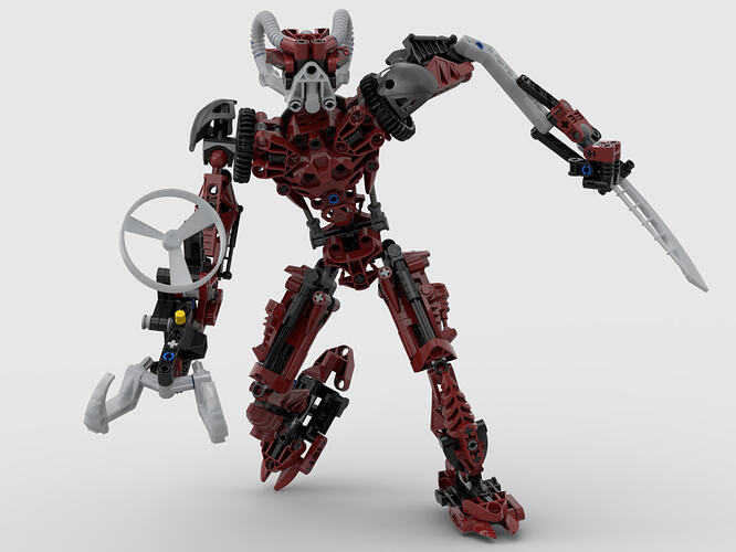 My 2005 Bionicle Sidorak (Box Art 1)