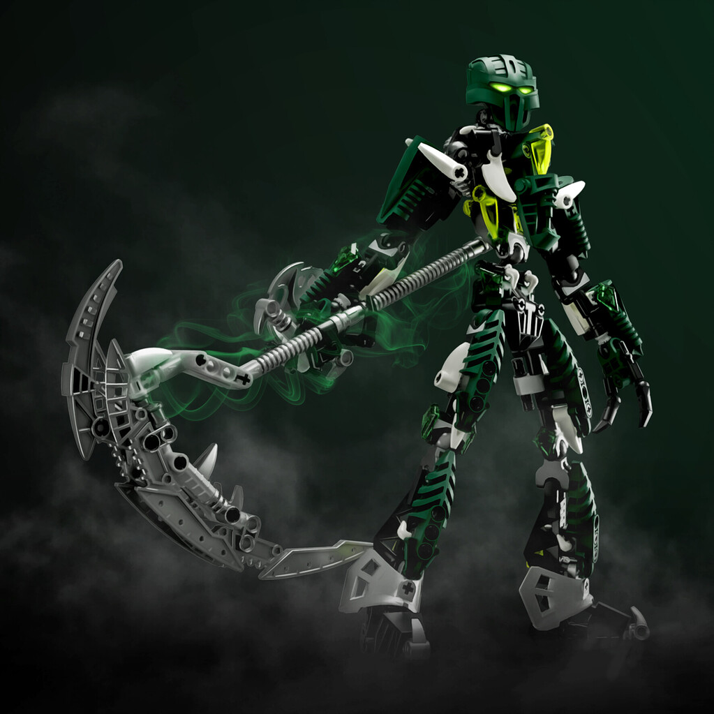 Toa Nidhiki, the Reaper of Tren Krom Peninsula - Lego Creations