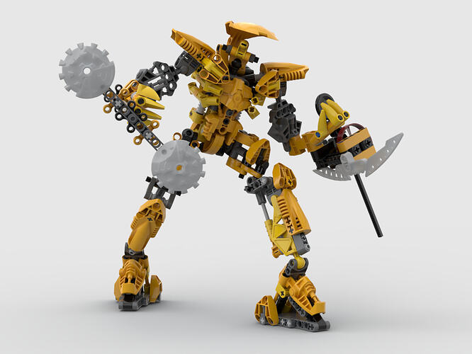 My 2005 Bionicle Keetongu (Boxart Pose 2)