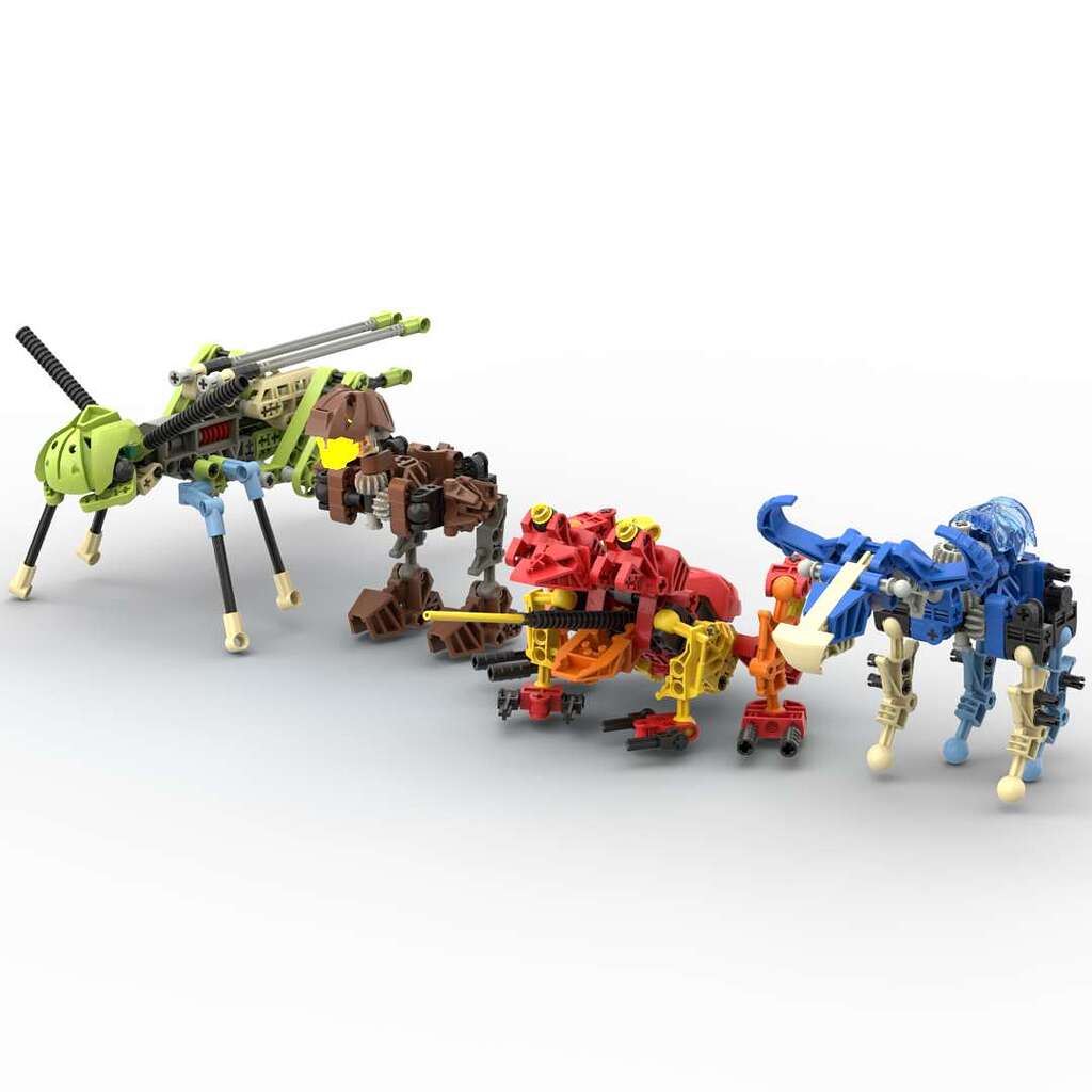 Lego bionicle online animals