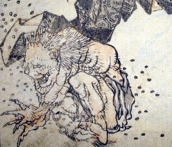 Fun fact. Mythology Accurate Oni have a fear of beans. So much so it is a tradition in Japan to throw beans while cursing the Oni to go away unless they are the family guardian.