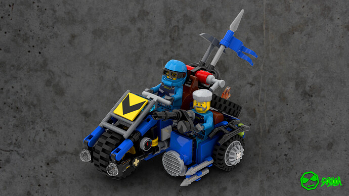 SWB 183 Alien Defense Unit Apocalypse Bike