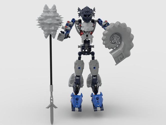 Toa Helryx (Final Product) -Battle Mode- 1