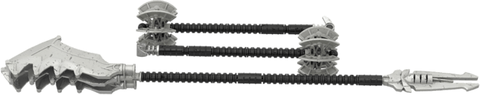 Toa Serplux weapons
