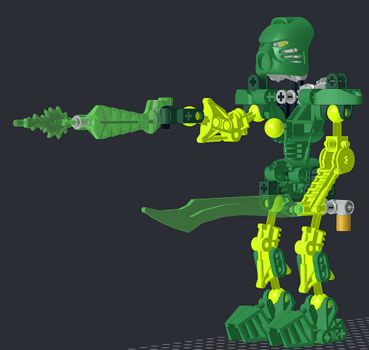 Toa of Energy blast