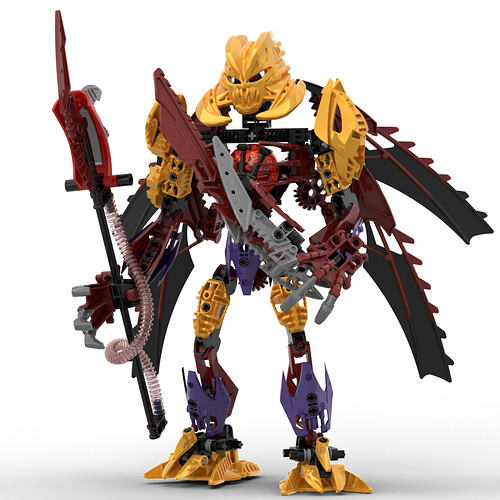 Makuta Tridax Red Purple_3