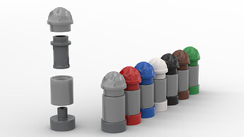 Bionicle Toa Head Parts_2