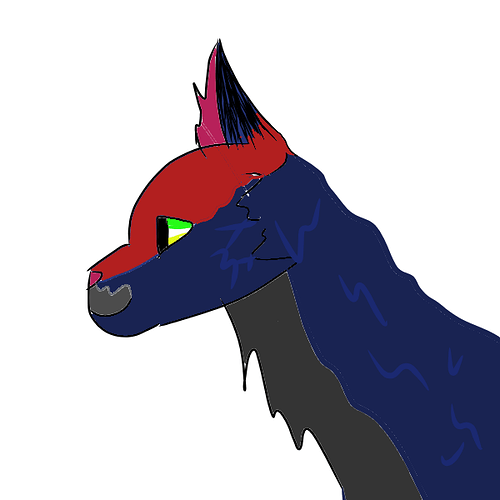 Redpaw experimental drawing 1