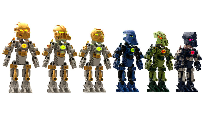 Showcasing the og matoran build