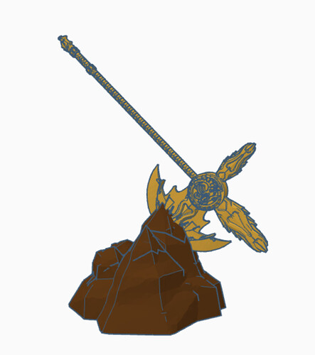 golden axe of size one