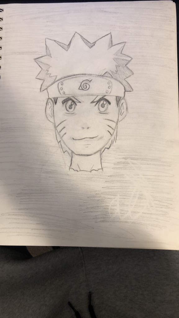 Drawing Naruto Uzumaki - Pencil Art
